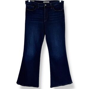 Joe’s Jeans High Rise Flare Leg Jeans Dark Wash Size 33 NWT